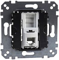 Розетка телефонная без накладки без рамки Schneider Electric Merten Antique 1-м. RJ-12  картинка